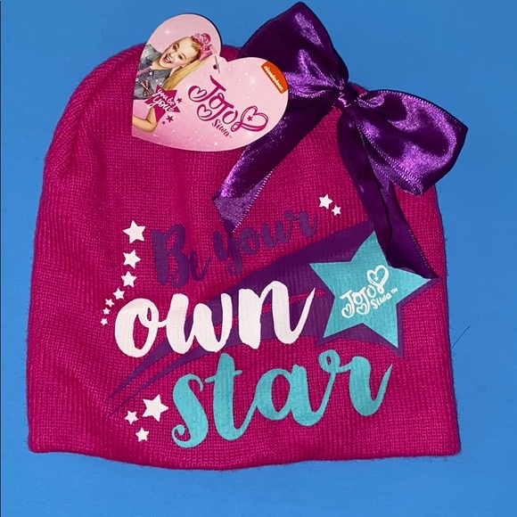 Nickelodeon Other - NWT JO JO SIWA (NICKELODEON) beanie w/purple bow
